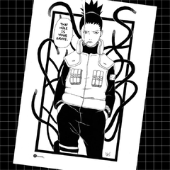 Poster A3 Shikamaru