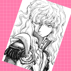 Poster A4 Griffith Berserk - comprar online