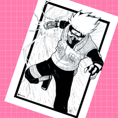 Poster A4 Kakashi Hatake