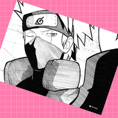 Poster A4 Kakashi Hatake