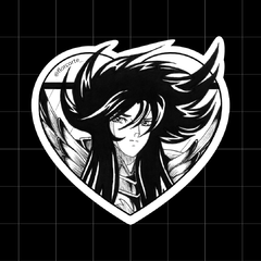 Sticker Corazon Hades