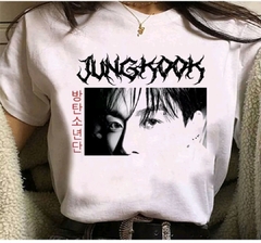 Camiseta JUNGKOOK BTS ESTOQUE BRASIL