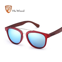 ÓCULOS DE SOL FEMININO HU WOOD BAMBOO NATURAL POLARIZADO - REF. GR8018 - loja online