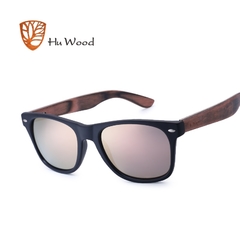 ÓCULOS DE SOL FEMININO HU WOOD CASUAL BAMBOO POLARIZADO - REF. GR8004 - Hu Wood Store - Óculos de sol