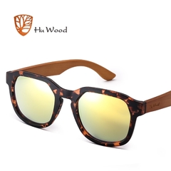 ÓCULOS DE SOL UNISSEX HU WOOD BAMBOO POLARIZADO - REF. GR8014 - Hu Wood Store - Óculos de sol