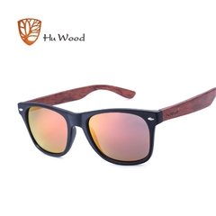 Imagem do ÓCULOS DE SOL FEMININO HU WOOD CASUAL BAMBOO POLARIZADO - REF. GR8004