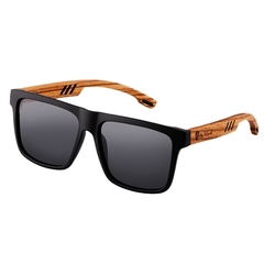 Imagem do ÓCULOS DE SOL MASCULINO HU WOOD BAMBOO POLARIZADO - REF. GR8029