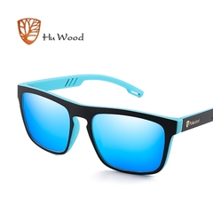 ÓCULOS DE SOL MASCULINO HU WOOD BAMBOO POLARIZADO - REF. GR8002-1 - comprar online