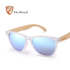 ÓCULOS DE SOL UNISSEX HU WOOD BAMBOO LENTES GRADIENTES POLARIZADO - REF. GR8012 - comprar online