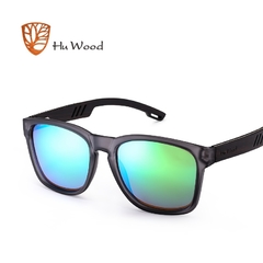 ÓCULOS DE SOL UNISSEX HU WOOD BAMBOO POLARIZADO - REF. GR8011 - comprar online