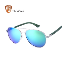 ÓCULOS DE SOL FEMININO HU WOOD AÇO INOXIDÁVEL POLARIZADO - REF. GR8001 - comprar online