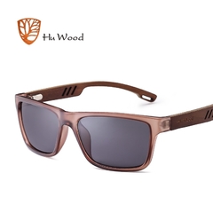 ÓCULOS DE SOL MASCULINO HU WOOD BAMBOO ZEBRA SPORT POLARIZADO - REF. GR8016 - Hu Wood Store - Óculos de sol