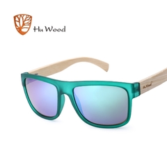 ÓCULOS DE SOL MASCULINO HU WOOD BAMBOO NATURAL POLARIZADO - REF. GR8010 - loja online