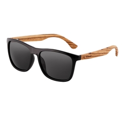 ÓCULOS DE SOL MASCULINO HU WOOD BAMBOO ESPORTIVO POLARIZADO - REF. GR8034 - comprar online