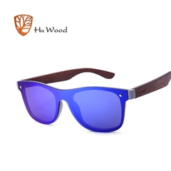 ÓCULOS DE SOL FEMININO HU WOOD MULTICOLORIDO ESTILO GOGGLE POLARIZADO - REF. GR - loja online