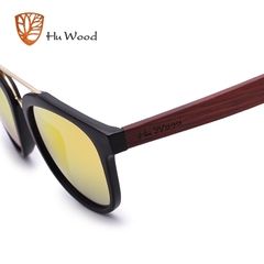 Imagem do ÓCULOS DE SOL FEMININO HU WOOD BAMBOO NATURAL POLARIZADO - REF. GR8018