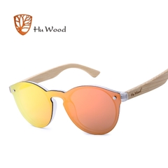 ÓCULOS DE SOL FEMININO HU WOOD MULTICOLORIDO POLARIZADO - REF. GR8013