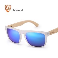 ÓCULOS DE SOL UNISSEX HU WOOD BAMBOO POLARIZADO - REF. GR8002 - Hu Wood Store - Óculos de sol