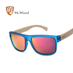 ÓCULOS DE SOL MASCULINO HU WOOD BAMBOO NATURAL POLARIZADO - REF. GR8010 - comprar online