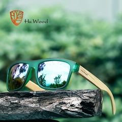 ÓCULOS DE SOL MASCULINO HU WOOD BAMBOO NATURAL POLARIZADO - REF. GR8010 na internet