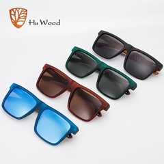 ÓCULOS DE SOL MASCULINO HU WOOD BAMBOO POLARIZADO - REF. GR8029 - comprar online