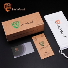 ÓCULOS DE SOL MASCULINO HU WOOD BAMBOO POLARIZADO - REF. GR8029