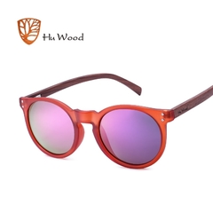 ÓCULOS DE SOL UNISSEX HU WOOD BRAND DESIGNER POLARIZADO - REF. GR8003 - Hu Wood Store - Óculos de sol