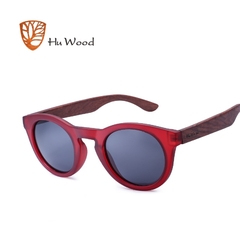 ÓCULOS DE SOL FEMININO HU WOOD POLARIZADO - REF. GR8006 na internet