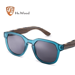 ÓCULOS DE SOL UNISSEX HU WOOD BAMBOO POLARIZADO - REF. GR8014