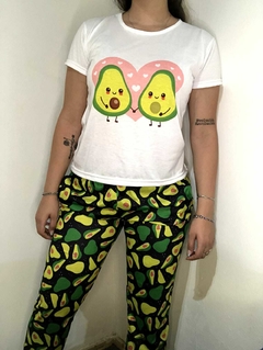 Pijama Estampado Palta - comprar online