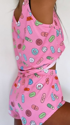 Pijama dos piezas PILLS - comprar online