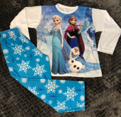 Pijama estampado Frozen MANGAS LARGAS