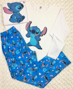 Pijama Stitch MANGAS LARGAS