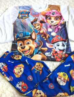 Pijama estampado Paw patrol Mangas largas