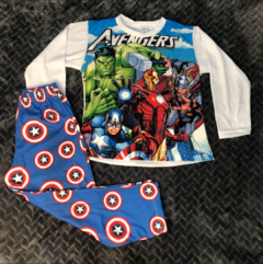 Pijama estampado Avengers MANGAS LARGAS