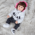 Boneca baby reborn Doll 48cm Panda pelúcia - comprar online