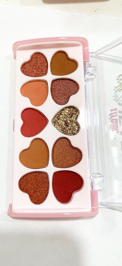 Paleta Sombra corazones - Bella 