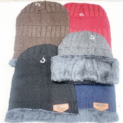 Gorro hombre con corderito