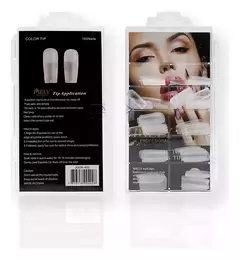 100 Tips Soft Gel Press On Cuadrada Matte Mely Jook-402