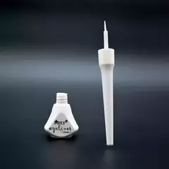 Delineador Liquido Blanco Para Ojos Pincel Mate Mely 5ml 50092