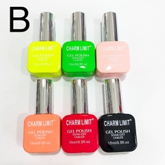 Caja * 6 Esmaltes 15ml charm limit