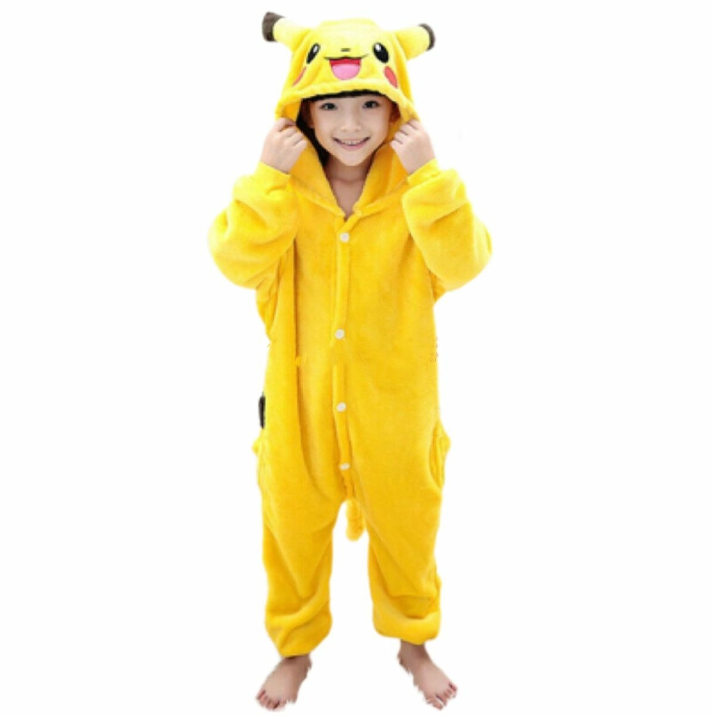 Pijama Pikachu Para Niños Y Adulto