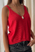 Musculosa Scarlett roja