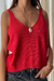 Musculosa Scarlett roja - comprar online