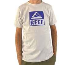 REMERA REEF CLASSIC BLOCK CELESTE/VERDE - tienda online