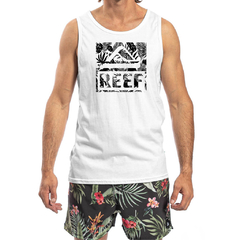 MUSCULOSA HOMBRE REEF TRIBU TANK BLANCA