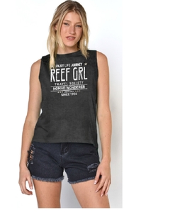 Musculosa Reef Mujer Travel Gris