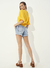 Short Jeans Bruna Stretch com Dobra - Colcci Curitibanos