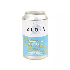 Aloja Kombucha-Bebida rica; nutritiva - GINGER ALE