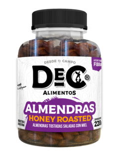 Almendras Honey Roasted- 220gr -Dec- [6uni] 809-12